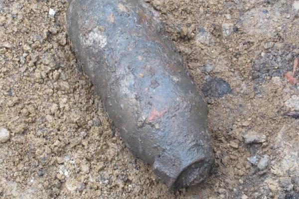 Search for unexploded ammunition from WWII