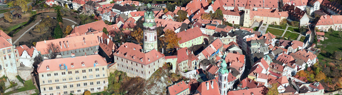 Český Krumlov ve 3D