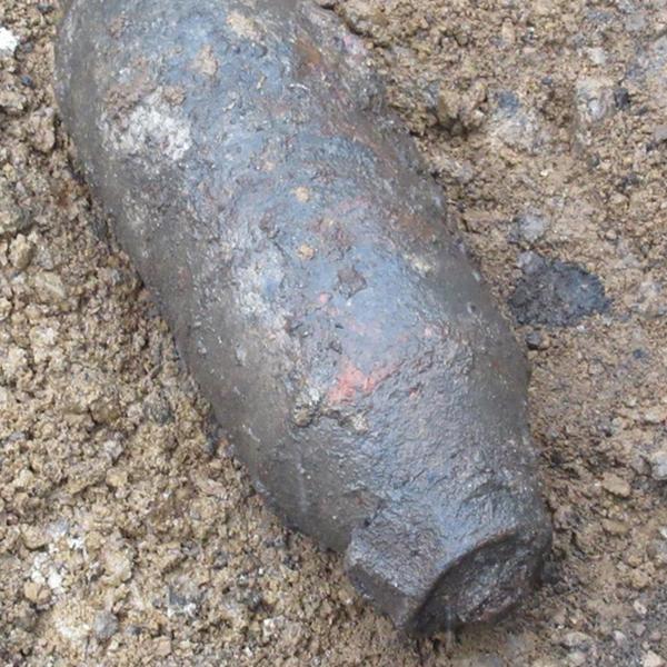 Search for unexploded ammunition from WWII